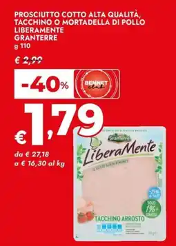 Bennet Tacchino arrosto LiberaMente offerta