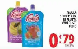Deco Supermercati Frullà 100% polpa di frutta offerta