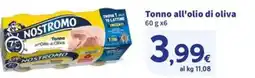 Sigma Superstore Tonno all'olio di oliva Nostromo offerta