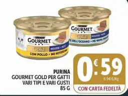 Deco Superstore Purina Gourmet Gold per gatti offerta