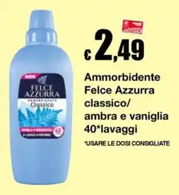 Sì con te Supermercati Ammorbidente Felce Azzurra classico offerta