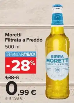 Carrefour Market Moretti Filtrata a Freddo offerta