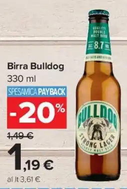 Carrefour Market Birra Bulldog offerta