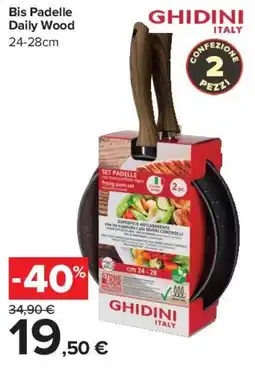 Carrefour Market Bis Padelle Daily Wood offerta