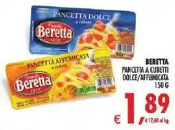 Deco Iperstore Pancetta a cubetti Beretta offerta