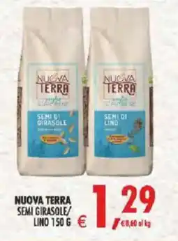 Deco Iperstore Nuova Terra semi girasole/lino offerta