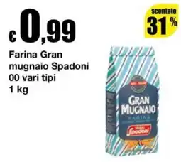 Sì con te Supermercati Farina Gran mugnaio Spadoni offerta