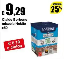 Sì con te Supermercati Cialde Borbone miscela Nobile offerta