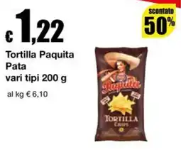 Sì con te Supermercati Tortilla Paquita offerta