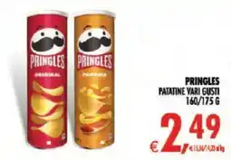 Deco Iperstore Pringles patatine vari gusti offerta