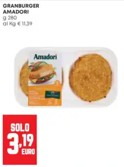 Panorama Granburger Amadori offerta