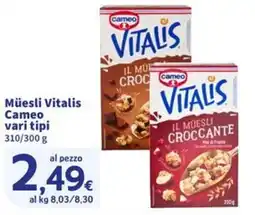 Sigma Superstore Müesli Vitalis Cameo offerta