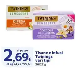 Sigma Superstore Tisane e infusi Twinings offerta