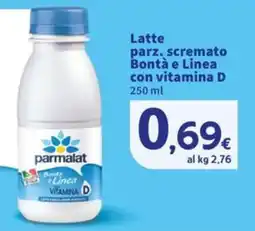 Sigma Superstore Latte parz. scremato Bontà e Linea con vitamina D offerta