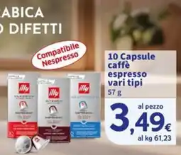 Sigma Superstore Caffè espresso Illy offerta