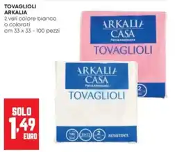 Panorama Tovaglioli Arkalia offerta