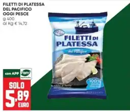 Panorama Filetti di platessa del Pacifico offerta