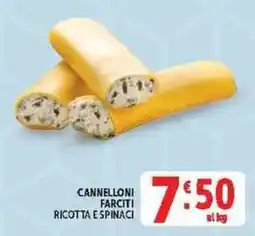 Deco Supermercati Cannelloni farciti ricotta e spinaci offerta