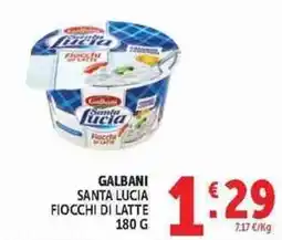 Deco Superstore Galbani Santa Lucia Fiocchi di Latte offerta