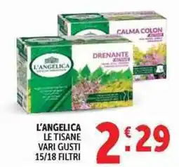 Deco Superstore L'Angelica le tisane vari gusti offerta