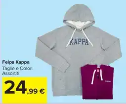 Carrefour Market Felpa Kappa offerta