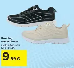 Carrefour Market Running uomo donna offerta