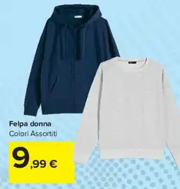 Carrefour Market Felpa donna offerta