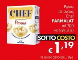 Maxi Supermercati Panna da cucina Chef offerta