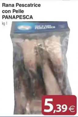 Docks Cash&Carry Rana Pescatrice con Pelle PANAPESCA offerta