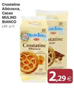 Docks Cash&Carry Crostatine Albicocca Cacao Mulino Bianco offerta