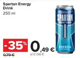 Carrefour Market Spartan Energy Drink offerta