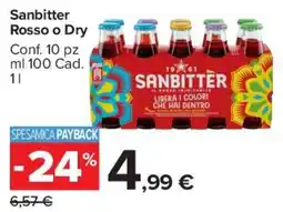 Carrefour Market Sanbitter Rosso offerta
