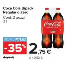 Carrefour Market Coca Cola Bipack offerta