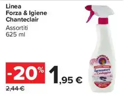 Carrefour Market Sgrassatore con Candeggina Chanteclair offerta