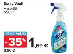 Carrefour Market Spray Vetril offerta