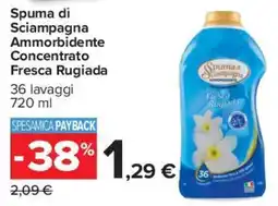 Carrefour Market Spuma di Sciampagna Ammorbidente offerta