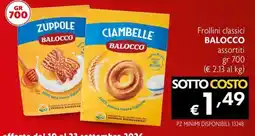 Maxi Supermercati Frollini classici Balocco assortiti offerta
