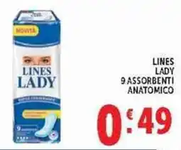 Deco Supermercati Lines Lady offerta