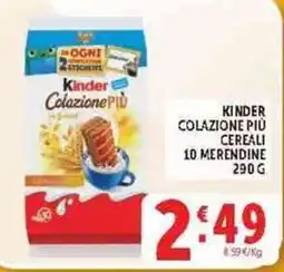 Deco Supermercati Kinder Colazione Più offerta