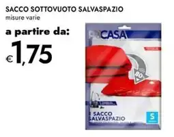Bennet Sacco sottovuoto salvaspazio ProCasa offerta
