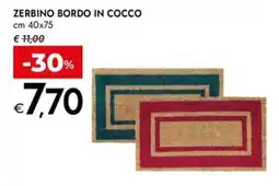 Bennet Zerbino bordo in cocco offerta