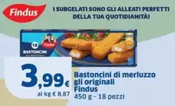 Sigma Bastoncini di merluzzo gli originali Findus offerta