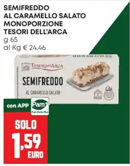 Pam Semifreddo al caramello salato Tesori dell'Arca offerta