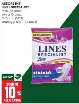 Pam Lines Specialist Lady offerta