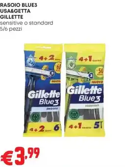 Pam Rasoio Gillette Blue3 offerta