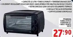 Deco Supermercati Pyramidea forno statico offerta
