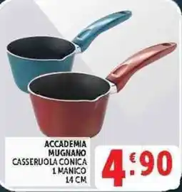 Deco Supermercati Accademia Mugnano casseruola conica 1 manico offerta