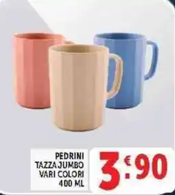 Deco Supermercati Pedrini tazza jumbo offerta