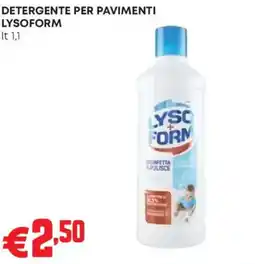Pam Detergente per pavimenti Lysoform offerta