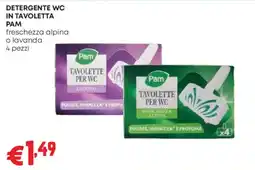 Pam Tavolette per wc Pam offerta